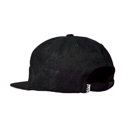 BLACK BALL CAP — 3