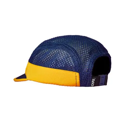 YELLOW NAVY MESH CAP — 3