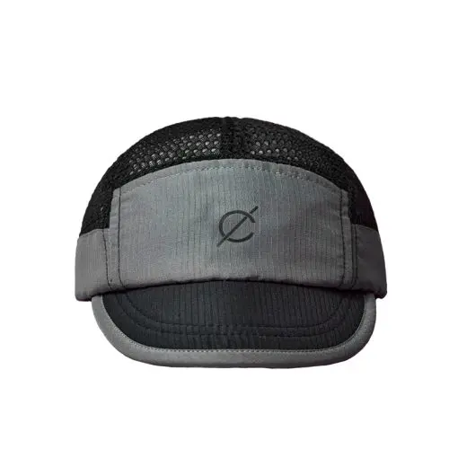 BLACK GREY MESH CAP