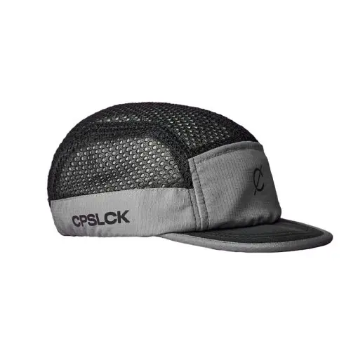 BLACK GREY MESH CAP — 2