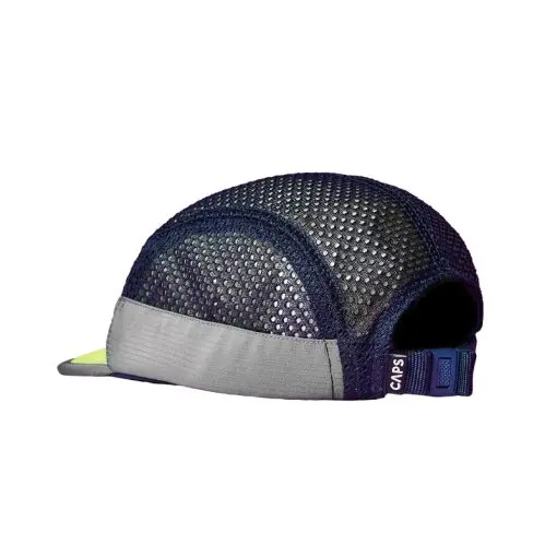 GREY NAVY VOLT MESH CAP — 4