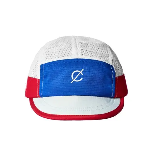 BLUE RED WHITE MESH CAP