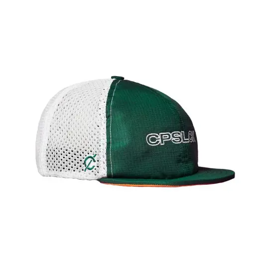GREEN WHITE SHORT TRUCKER — 2