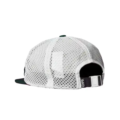 GREEN WHITE SHORT TRUCKER — 3