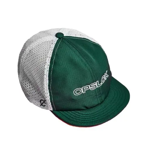 GREEN WHITE SHORT TRUCKER — 4