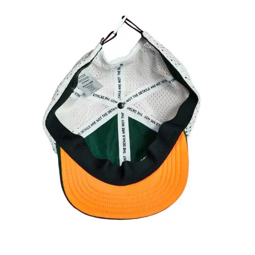GREEN WHITE SHORT TRUCKER — 5