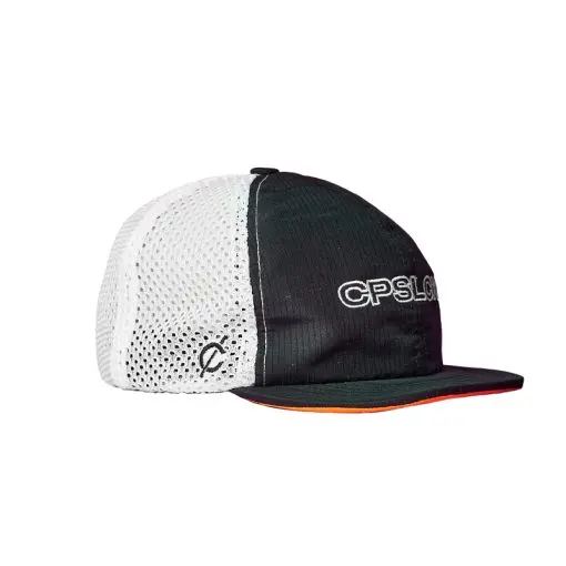 BLACK WHITE SHORT TRUCKER — 2