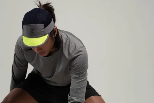 GREY NAVY VOLT MESH CAP — 6