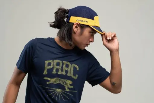 YELLOW NAVY MESH CAP — 5