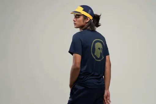 YELLOW NAVY MESH CAP — 6