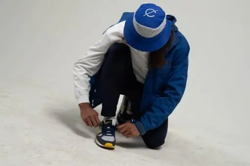 BLUE INSIDE PEACE OUTSIDE BUCKET HAT — 5