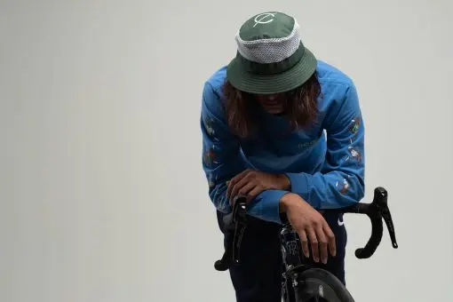 GREEN INSIDE PEACE OUTSIDE BUCKET HAT — 5