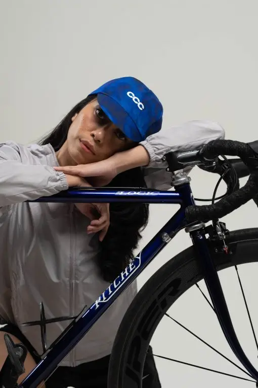 CCC BLUE DYE CYCLING CAP — 7