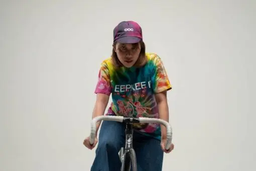 CCC VIOLET DYE CYCLING CAP — 6