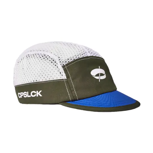 Capslock X 347 White Mesh Cycling Cap — 3