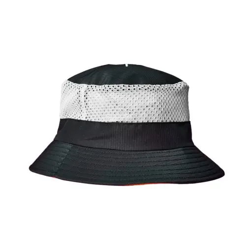 BLACK INSIDE PEACE OUTSIDE BUCKET HAT — 3