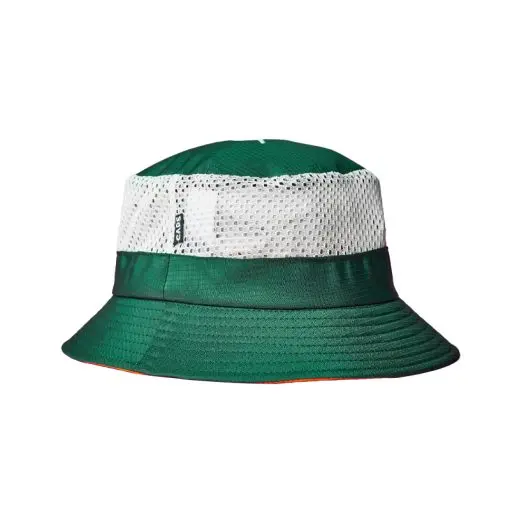 GREEN INSIDE PEACE OUTSIDE BUCKET HAT — 2