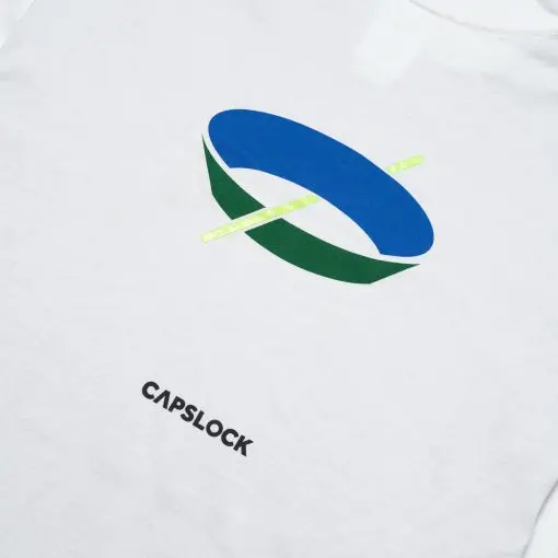Capslock X 347 White Long Sleeve T-shirt — 4