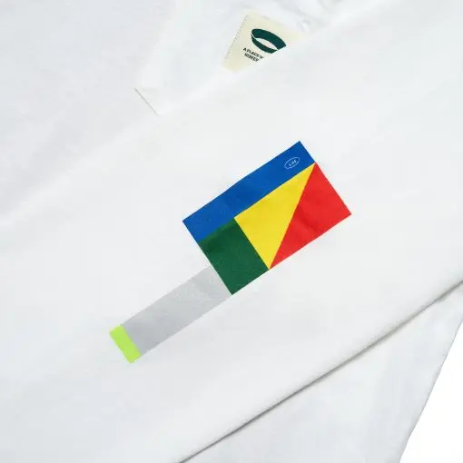 Capslock X 347 White Long Sleeve T-shirt — 5