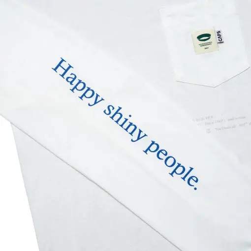 Capslock X 347 White Long Sleeve T-shirt — 6