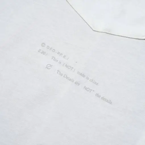 Capslock X 347 White Long Sleeve T-shirt — 7