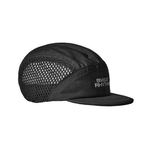 Sweat Rhythm Mesh Cap All Black — 3