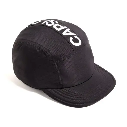 All Black 5 Panel Type Line — 2