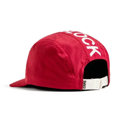 All Red 5 Panel Type Line — 4