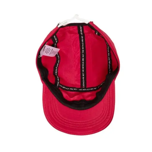 All Red 5 Panel Type Line — 5