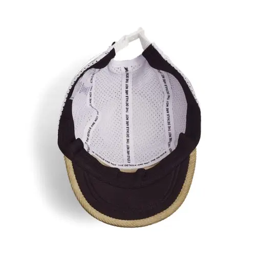 Cream Corduroy Mesh Cap — 5