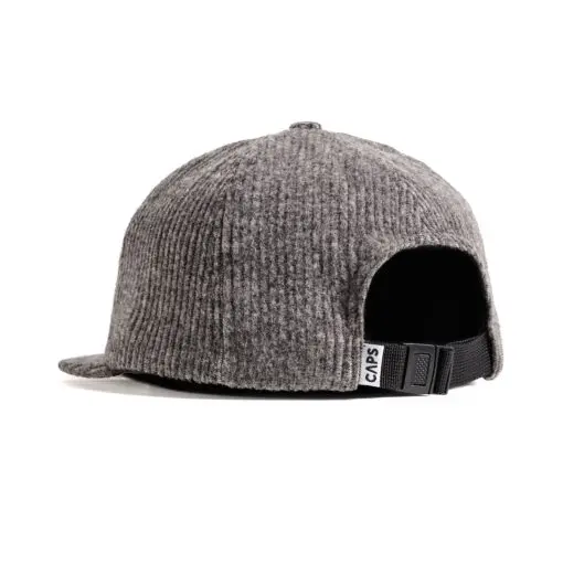 Grey Corduroy Ballcap — 3