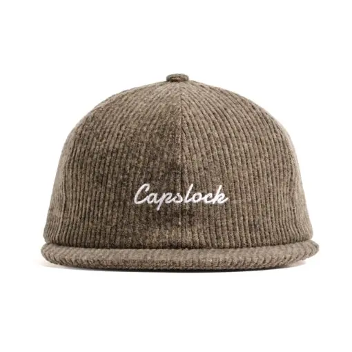 Brown Corduroy Ballcap