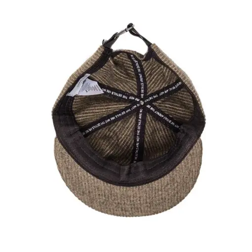Brown Corduroy Ballcap — 5