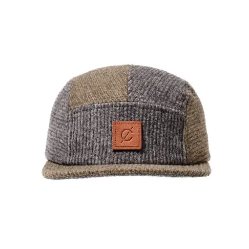 Mixed Corduroy Five Panel Cap - Side B