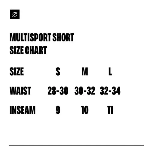 Black Multisport Short — 6