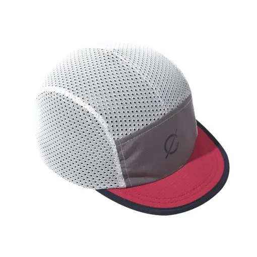 Grey Red Mesh Cap — 3