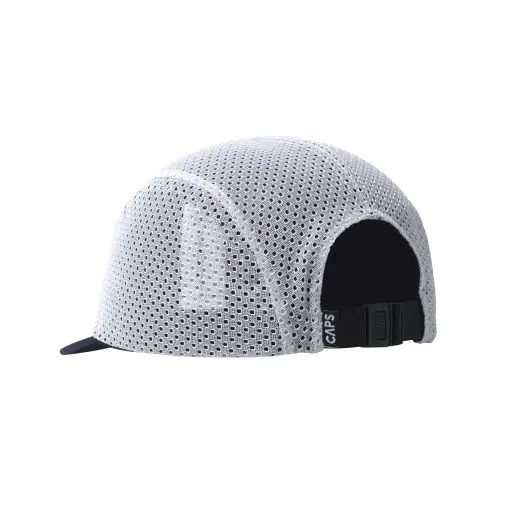 Grey Red Mesh Cap — 4