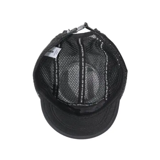 Black Black Mesh Cap — 3