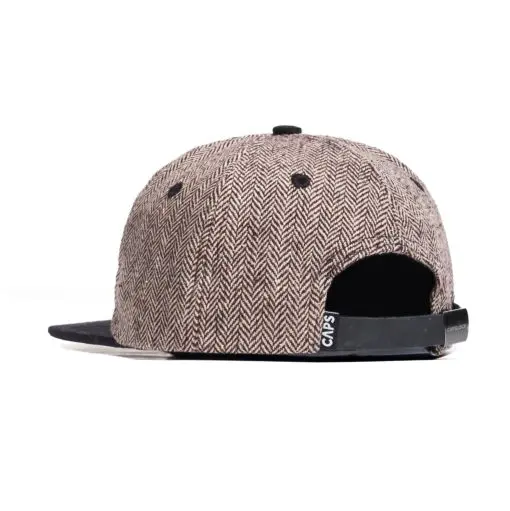 Brown Tweed Ballcap — 4