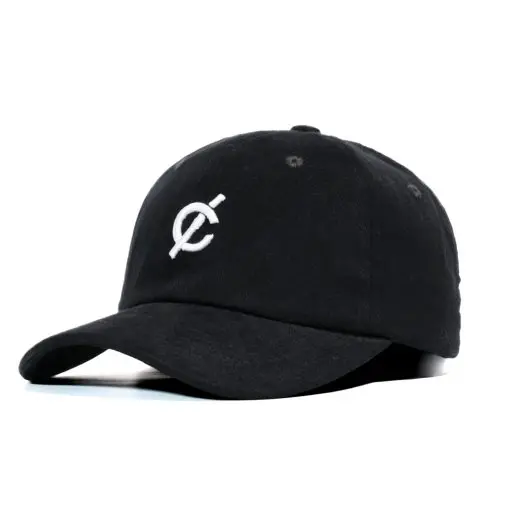 Capslock Black Dad Cap — 2