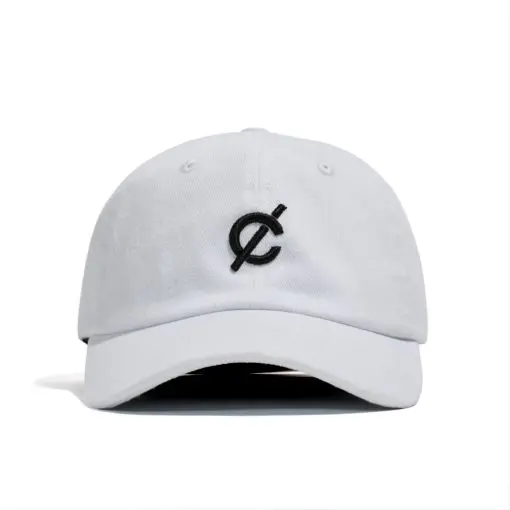 Capslock White Dad Cap