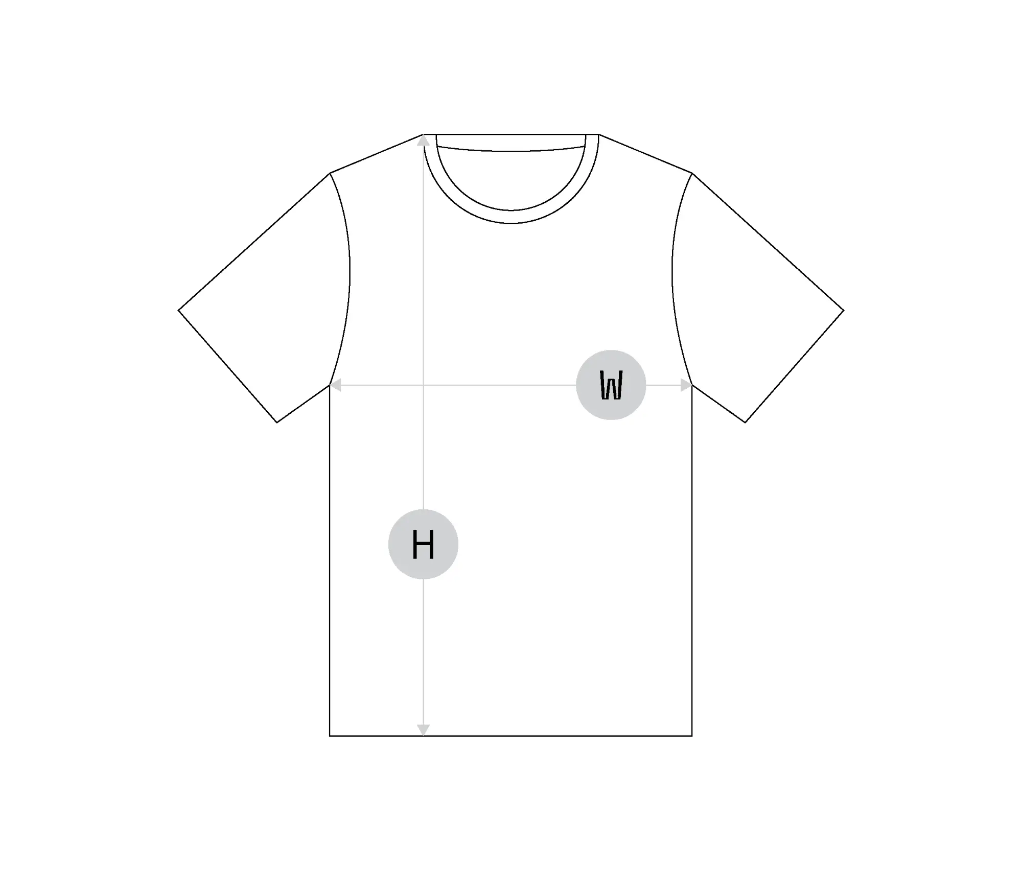 T-Shirt measurements