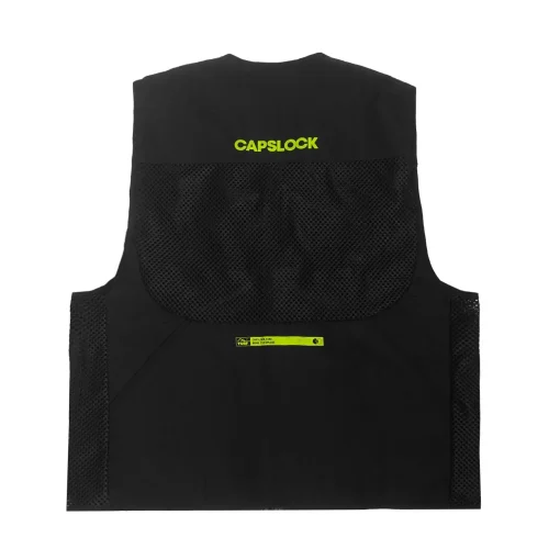 Field Turf Vest Black/Green — 2