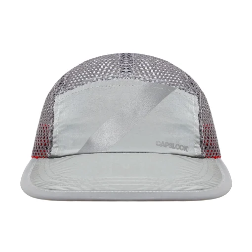 Grey Reactive Reflective Meshcap — 2