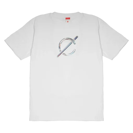 Capslock Foil Logo White