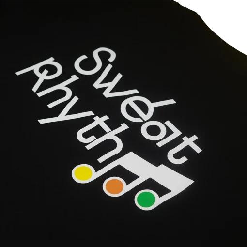 Sweat Rhythm Notes Black — 4