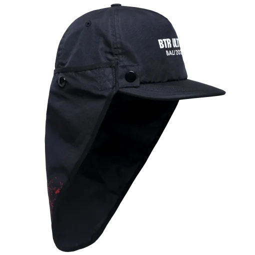 BTR x CAPSLOCK Earflap Cap (Black)