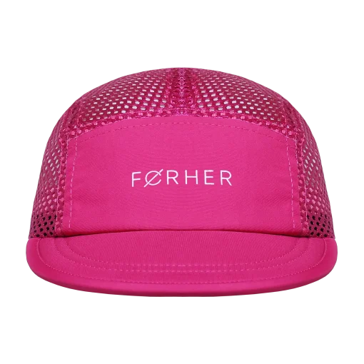 For Her Carine Meshcap Pink — 2
