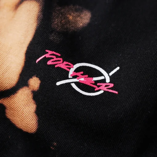 For Her Amber Tiedye Tees Black — 5