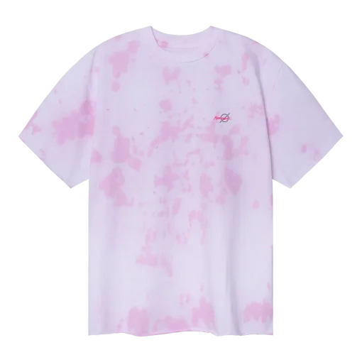 For Her Amber Tiedye Tees White